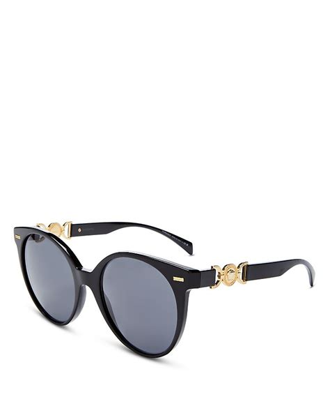 versace round 55mm sunglasses|Versace round sunglasses men.